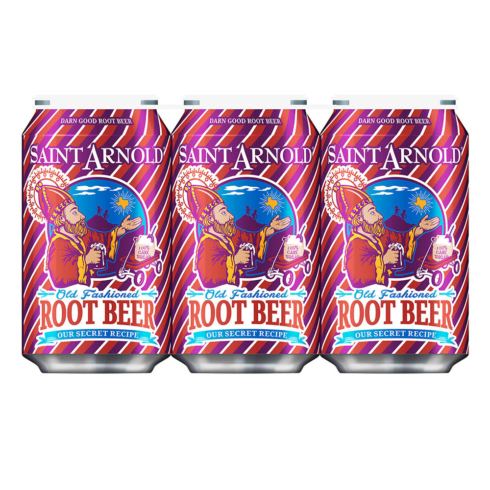 Saint Arnold Old Fashioned Root Beer 6 pk Cans, 12 oz