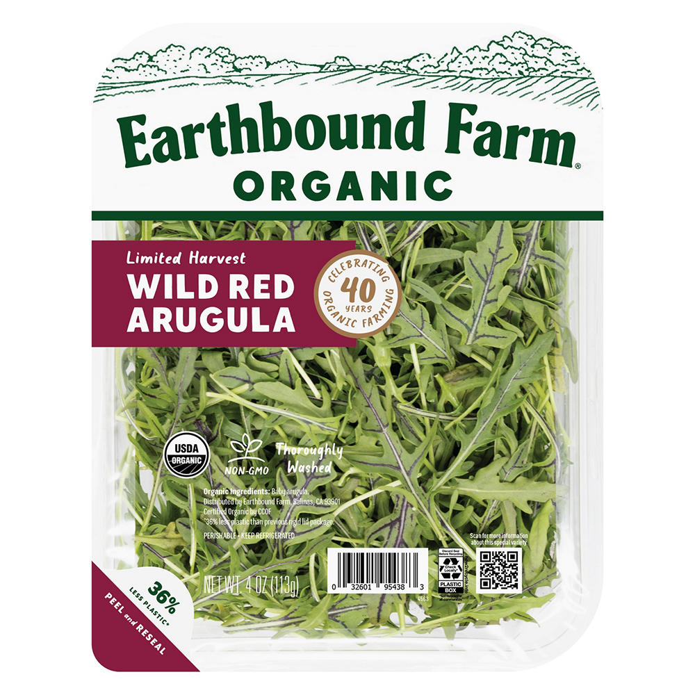 Earthbound Farm Organic Wild Red Arugula, 4 oz