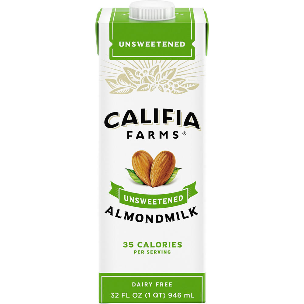Califia Farms Unsweetened Almond Milk, 32 oz