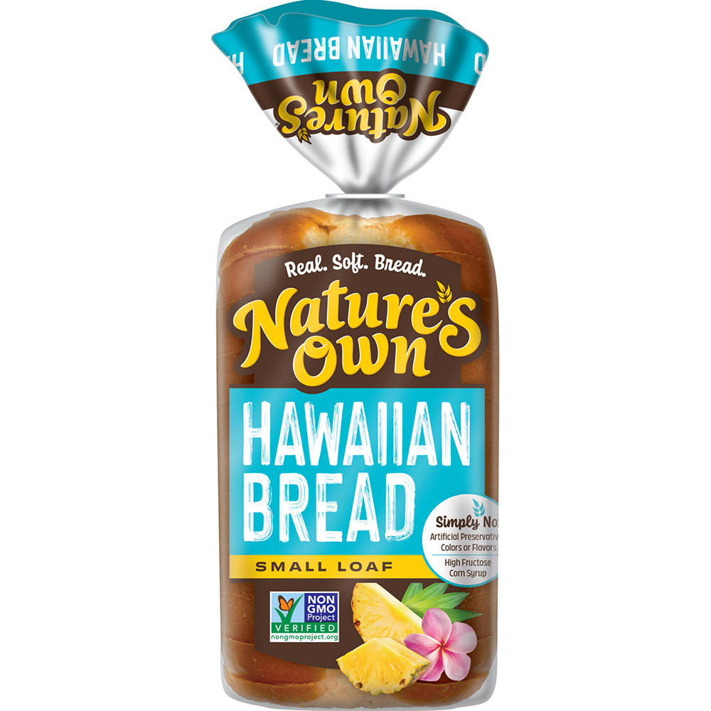 Nature's Own Small Loaf Sliced Hawaiian Sliced Bread, 12 oz