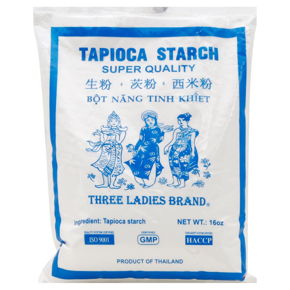 Three Ladies Tapioca Starch, 16 oz
