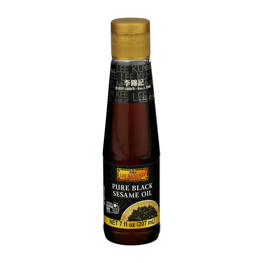 Lee Kum Kee Pure Black Sesame Oil, 7 oz