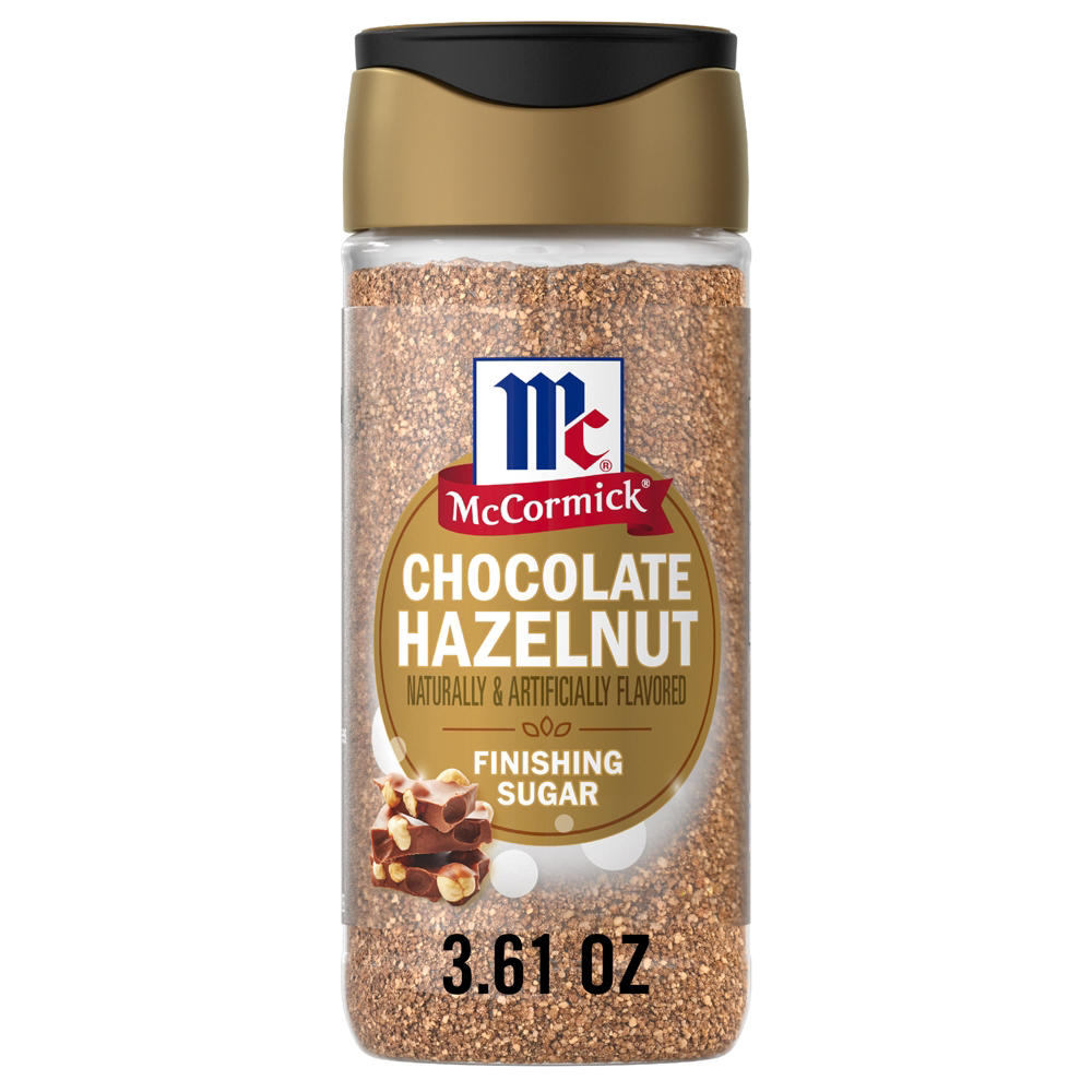 McCormick Chocolate Hazelnut Finishing Sugar, 3.61 oz