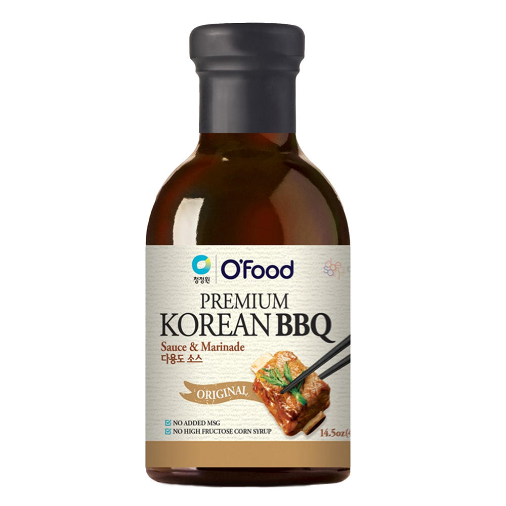 O'Food Korean BBQ Sauce & Marinade - Original, 14.5 oz