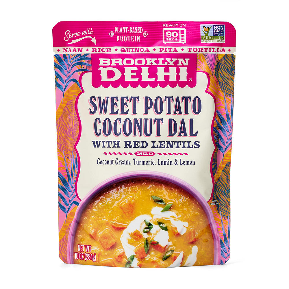 Brooklyn Delhi Sweet Potato Coconut Dal - Mild, 10 oz