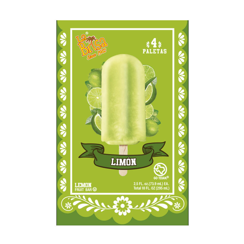 La Brisa Lime Paletas, 4 ct