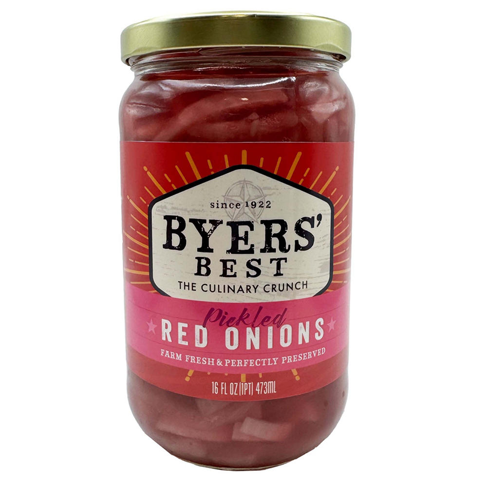Byers' Best Pickled Red Onions, 16 oz