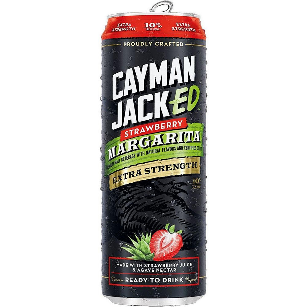 Cayman Jack Strawberry Extra Strength Margarita Can, 19.2 oz