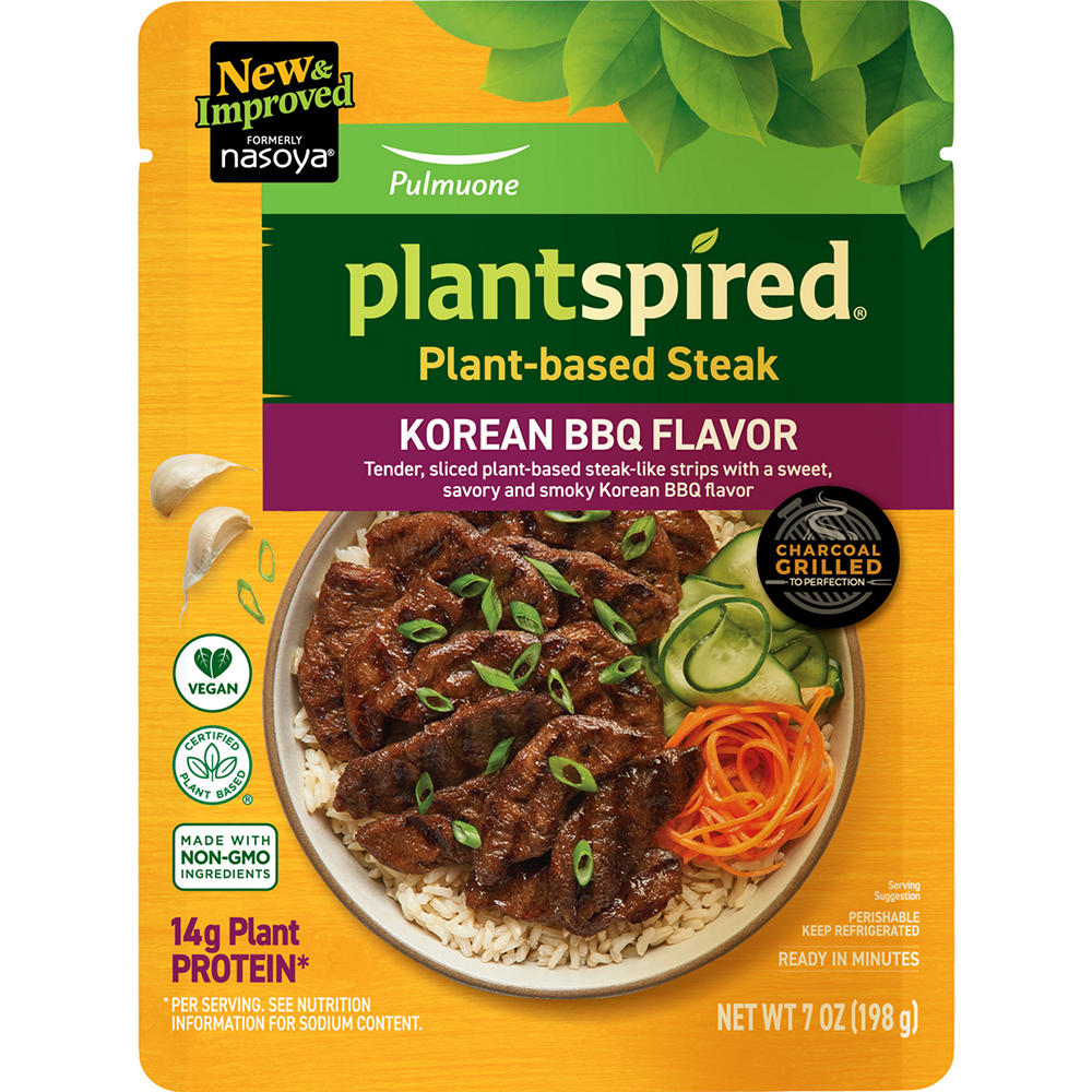 Pulmuone Plantspired Plant-Based Steak - Korean BBQ, 7 oz