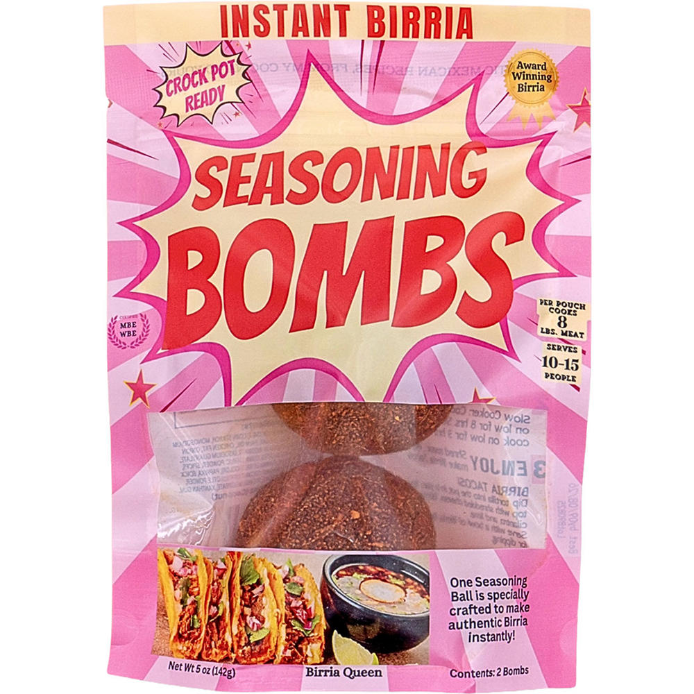 Birria Queen Instant Birria Seasoning Bombs, 5 oz