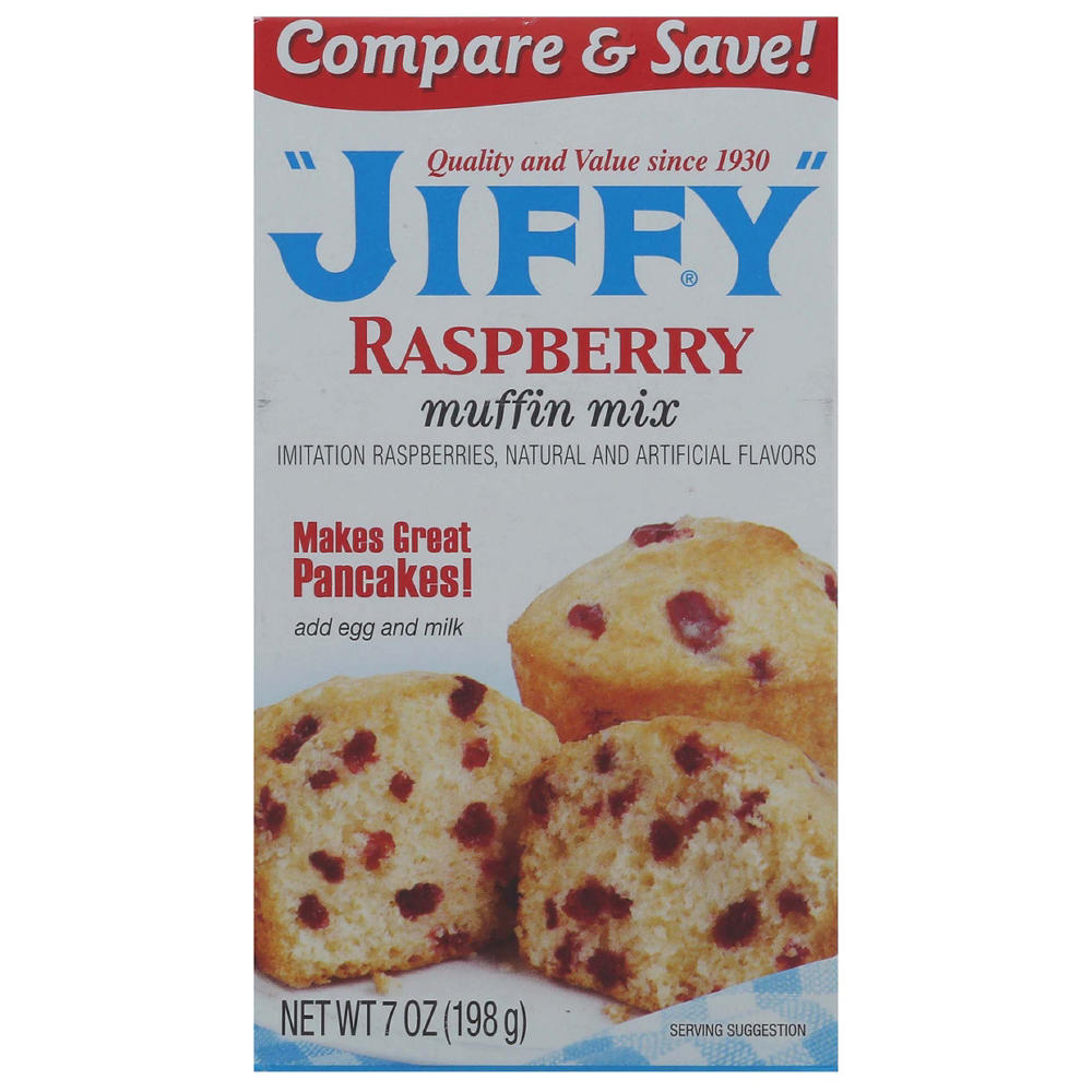 Jiffy Raspberry Muffin Mix, 7 oz
