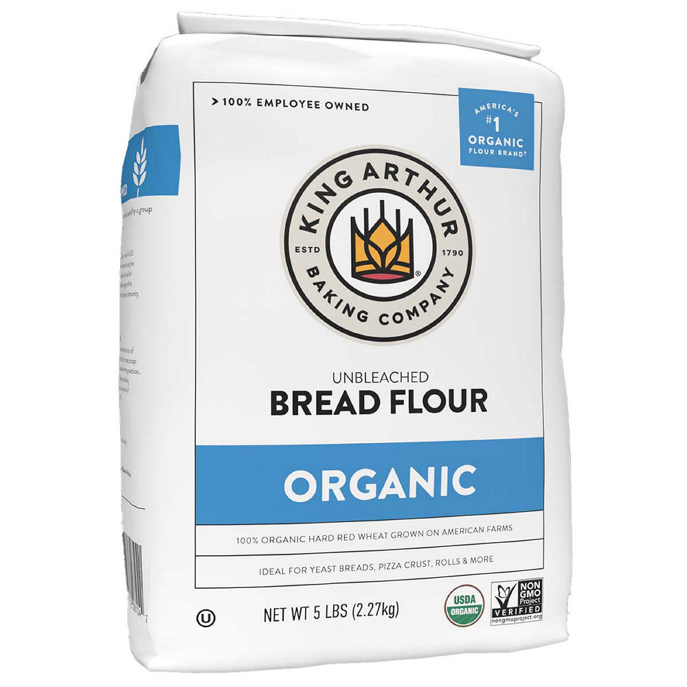 King Arthur Organic Bread Flour, 5 lb