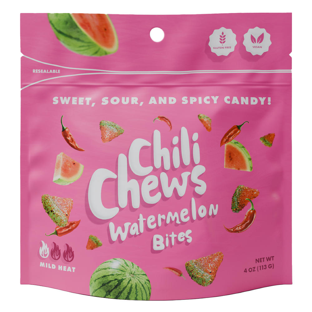 Chili Chews Watermelon Bites, 4 oz