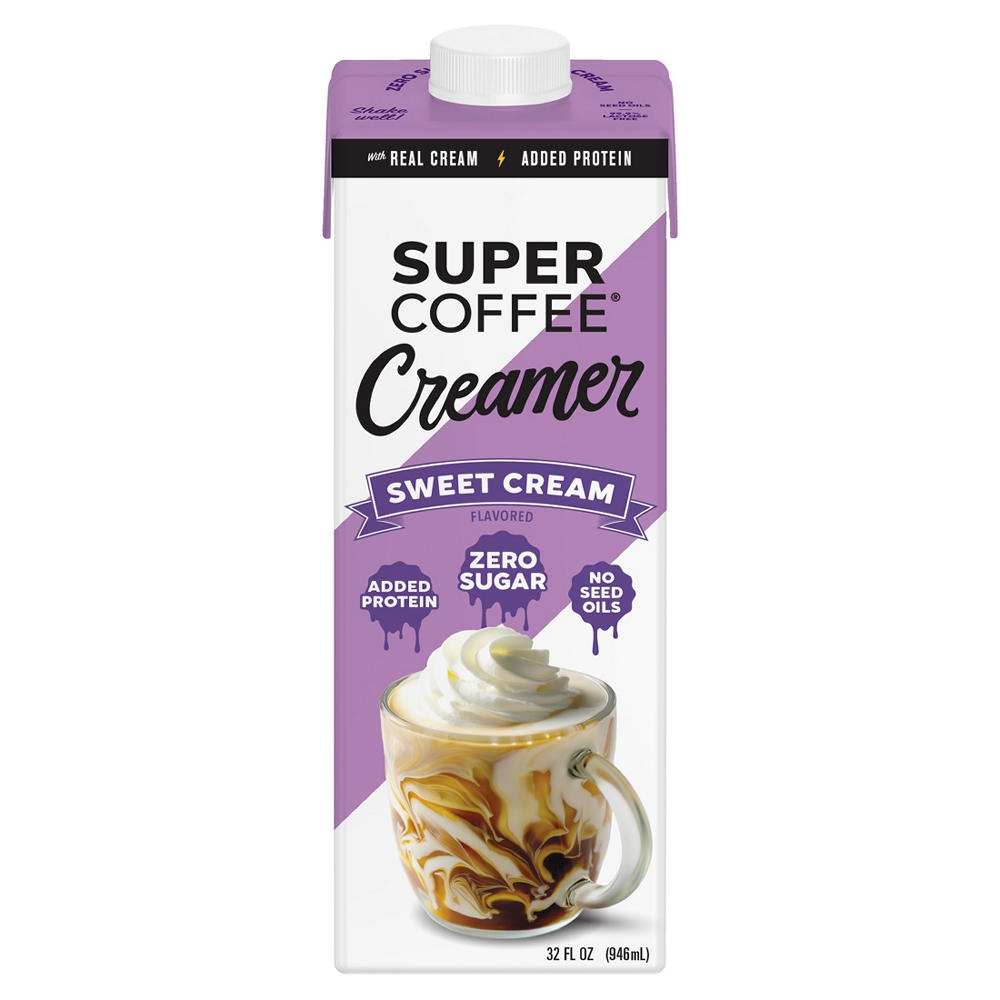 Super Coffee Sweet Cream Creamer, 32 oz