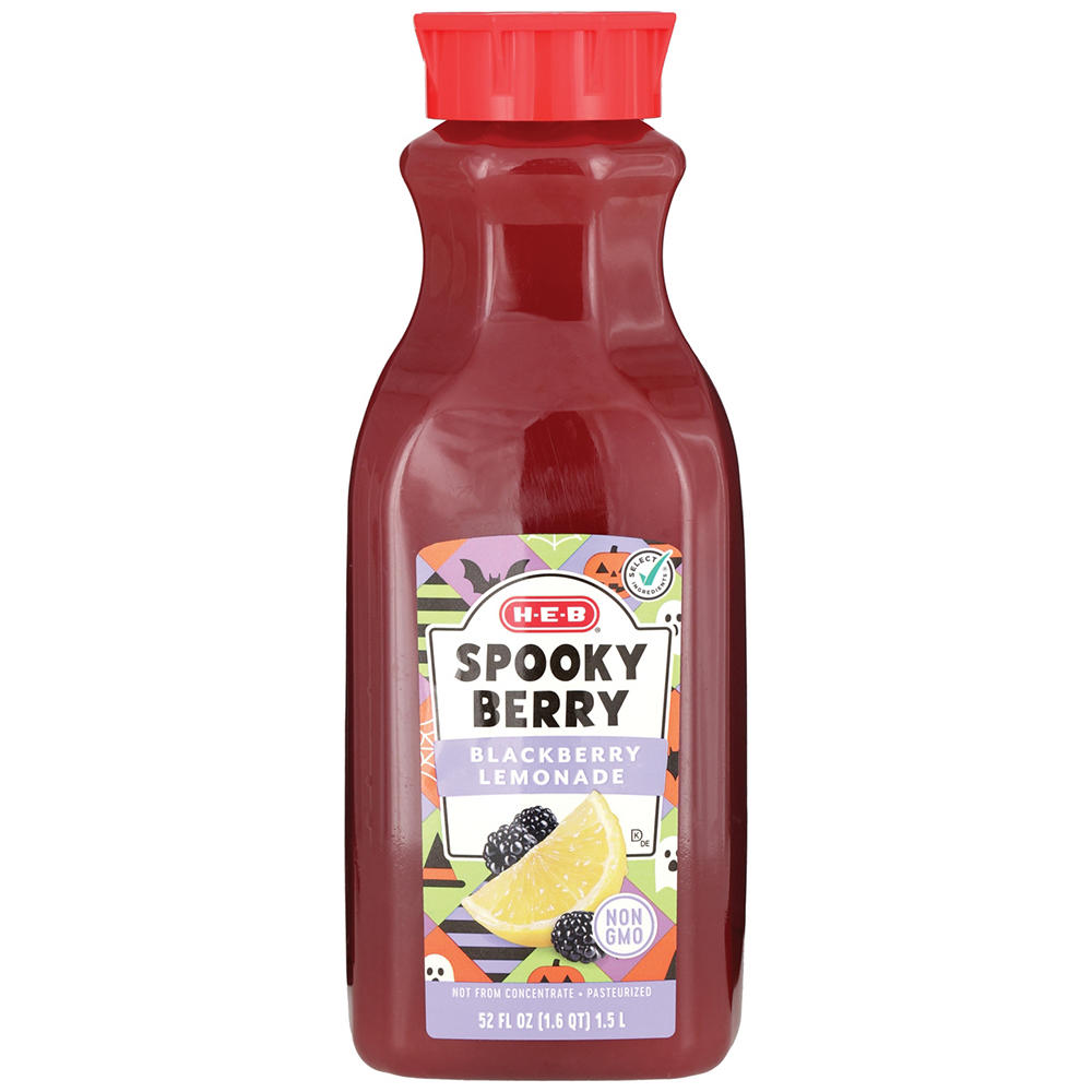 H-E-B Spooky Berry Lemonade, 52 oz