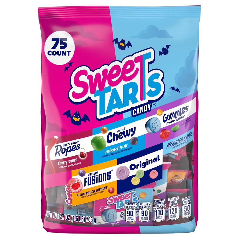 SweeTARTS Variety Mix Halloween Candy, 75 pc