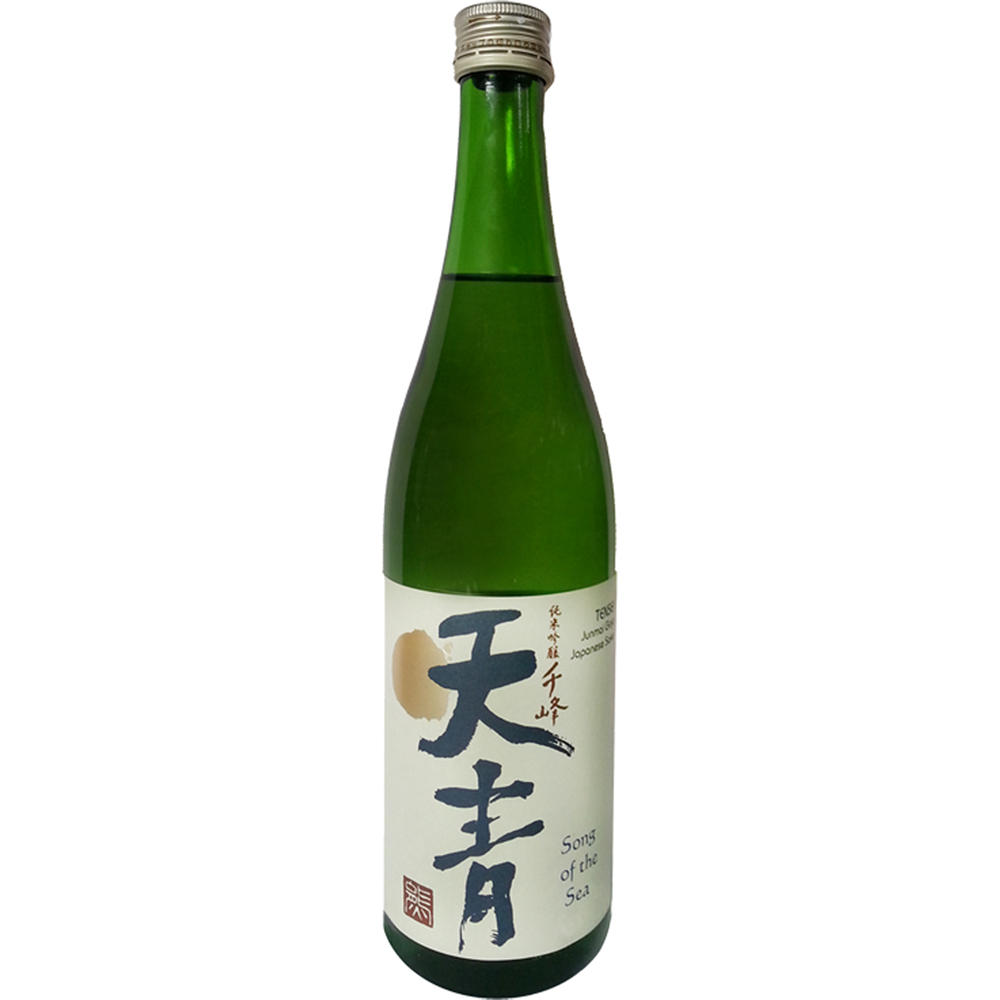 Tensei Junmai Ginjo Song Of The Sea Japanese Sake, 720 mL