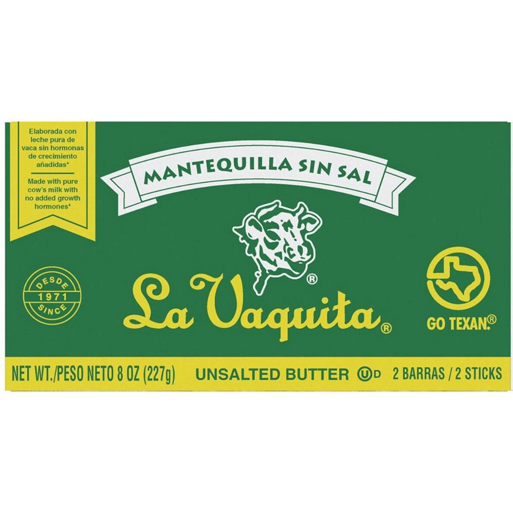 La Vaquita Unsalted Butter, 8 oz