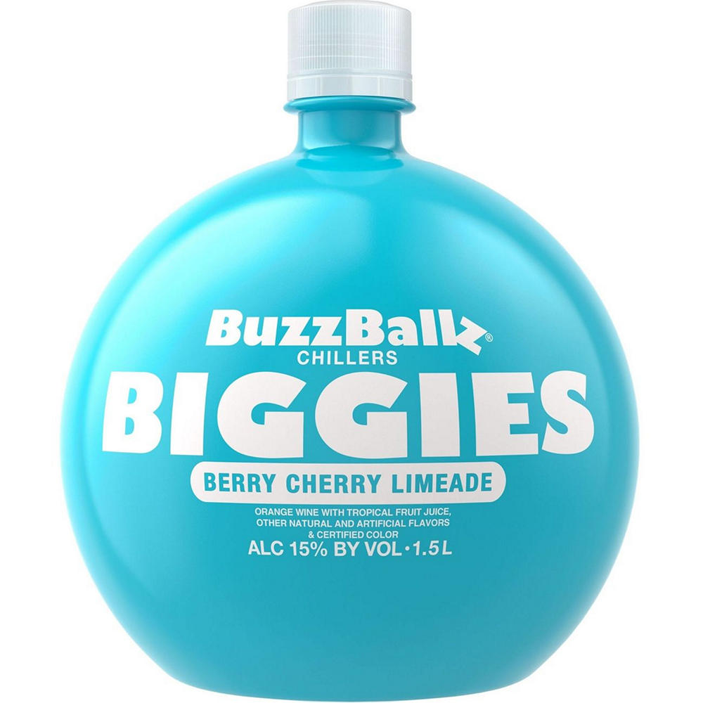 BuzzBallz BIGGIES Berry Cherry Limeade Large Chiller, 1.5 L
