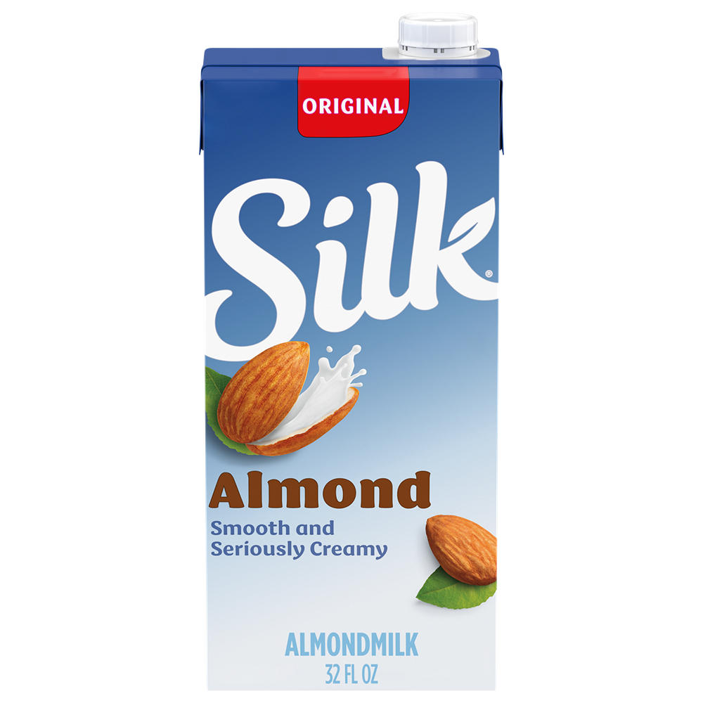 Silk Shelf-Stable Almond Milk - Original, 32 oz