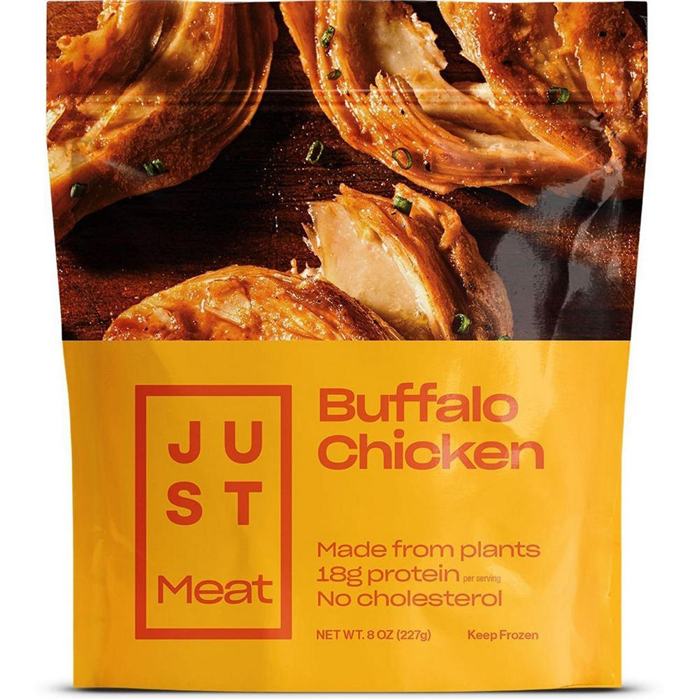 Just Meat Frozen Plant-based Buffalo Chicken , 8 oz