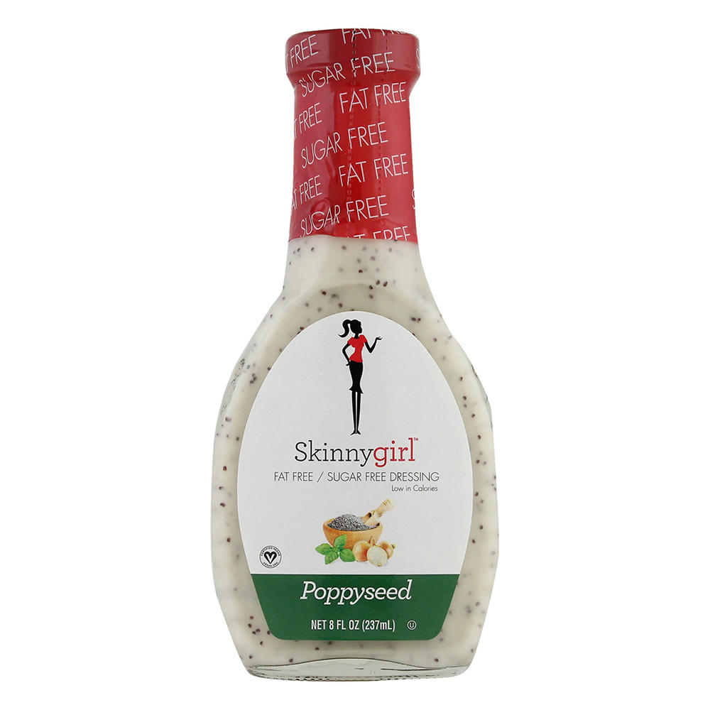 Skinnygirl Fat Free Poppyseed Salad Dressing, 8 oz