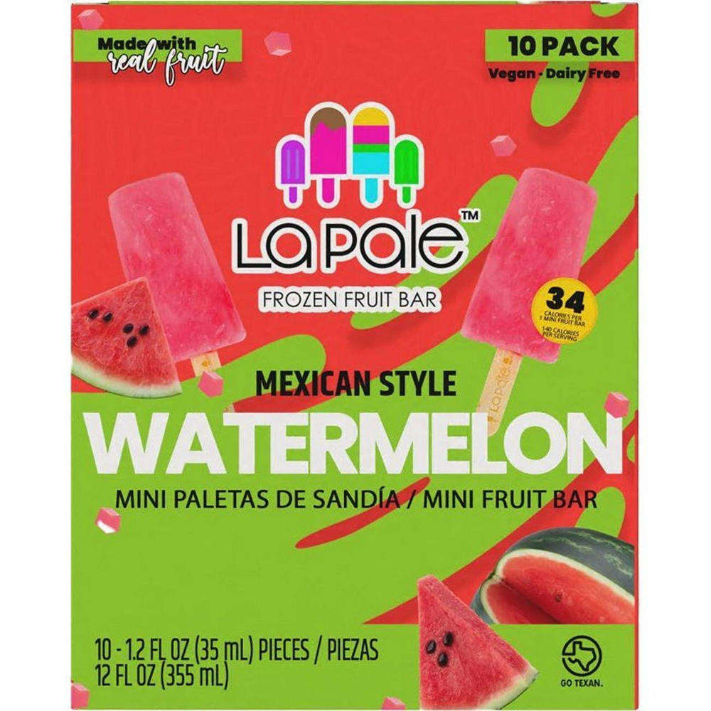 La Pale Mini Watermelon Paletas, 10 ct