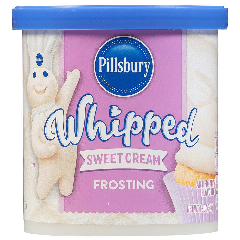 Pillsbury Whipped Sweet Cream Frosting, 12 oz