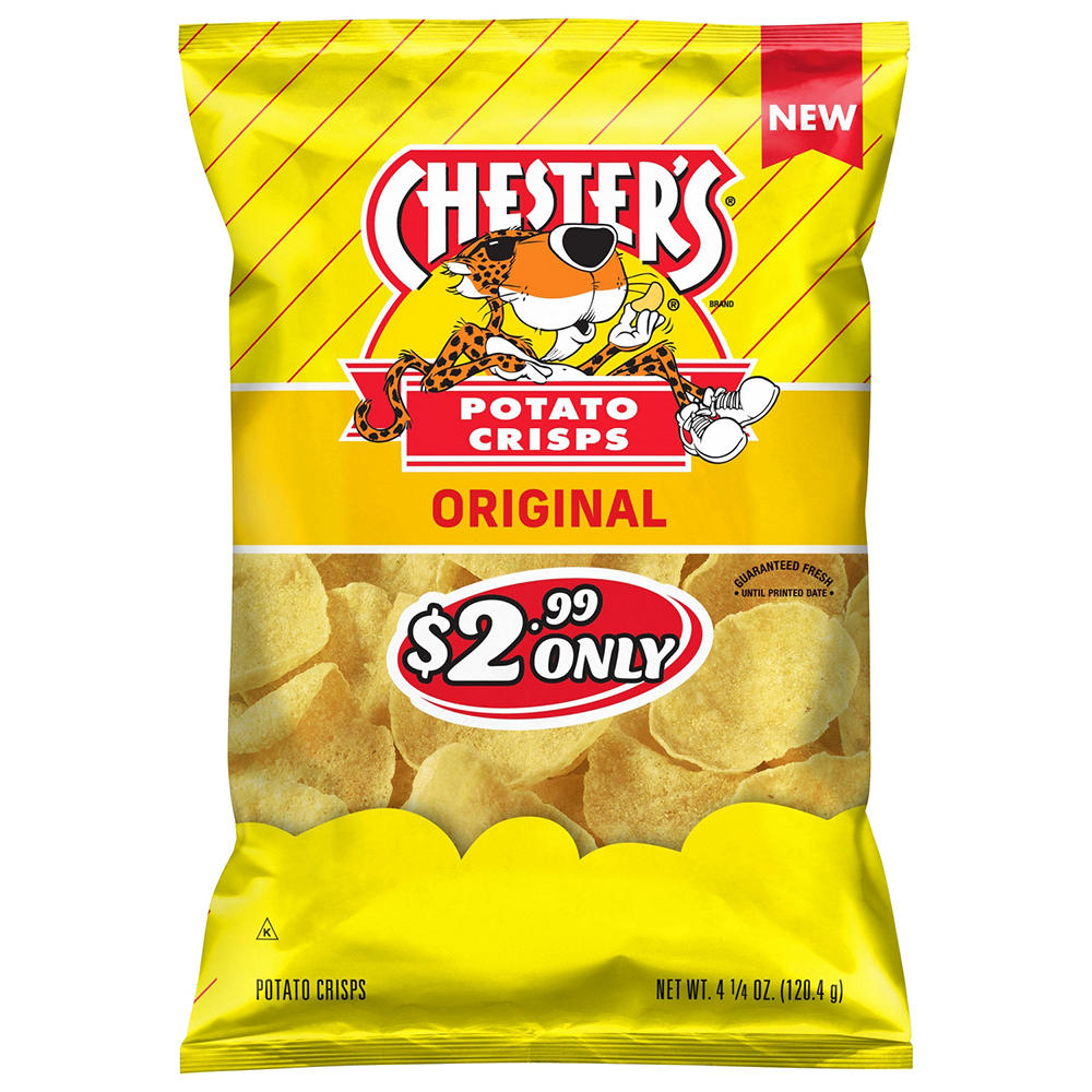 Chester's Potato Crisps - Original, 4.25 oz
