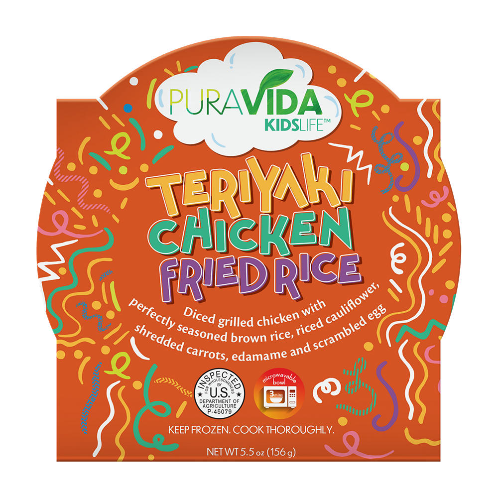PuraVida KidsLife Teriyaki Chicken Fried Rice, 5.5 oz