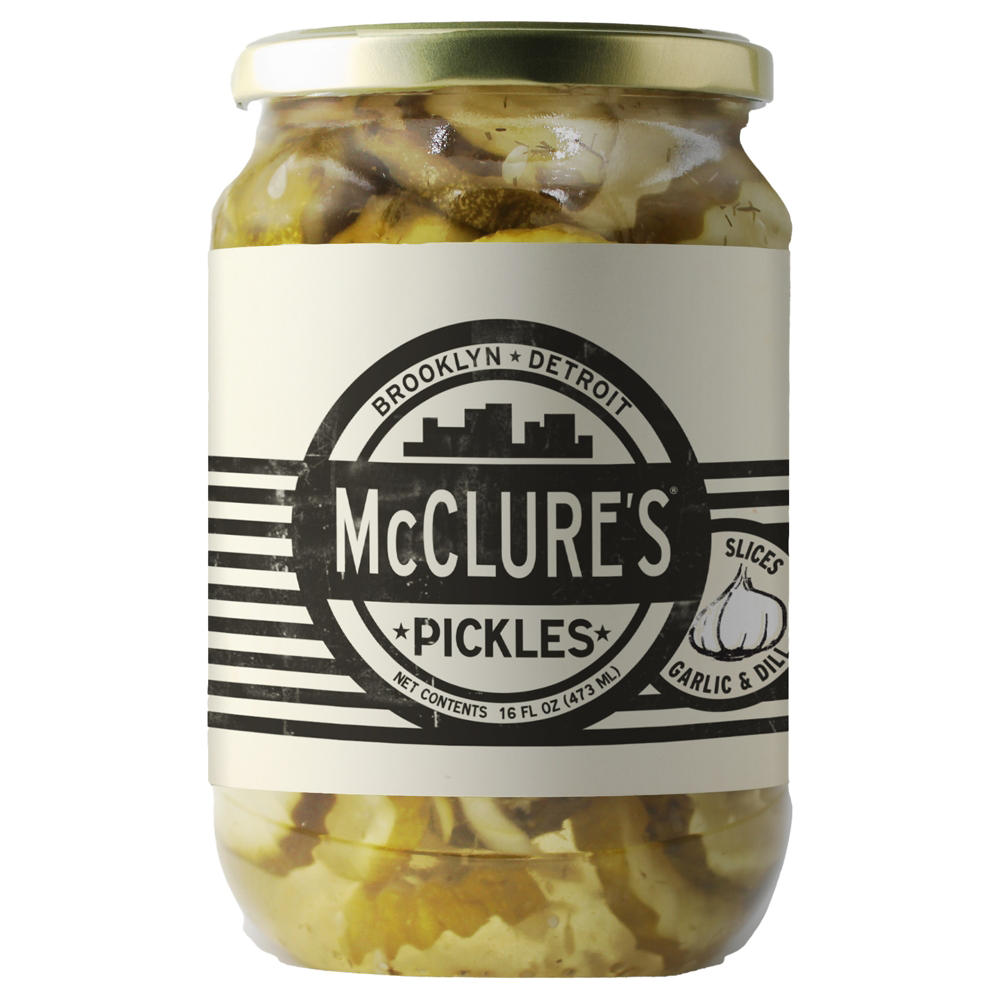 McClure's Pickle Slices - Garlic & Dill, 16 oz