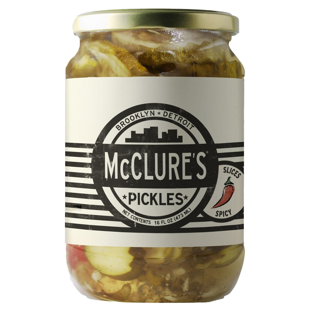 McClure's Pickle Slices - Spicy Dill, 16 oz