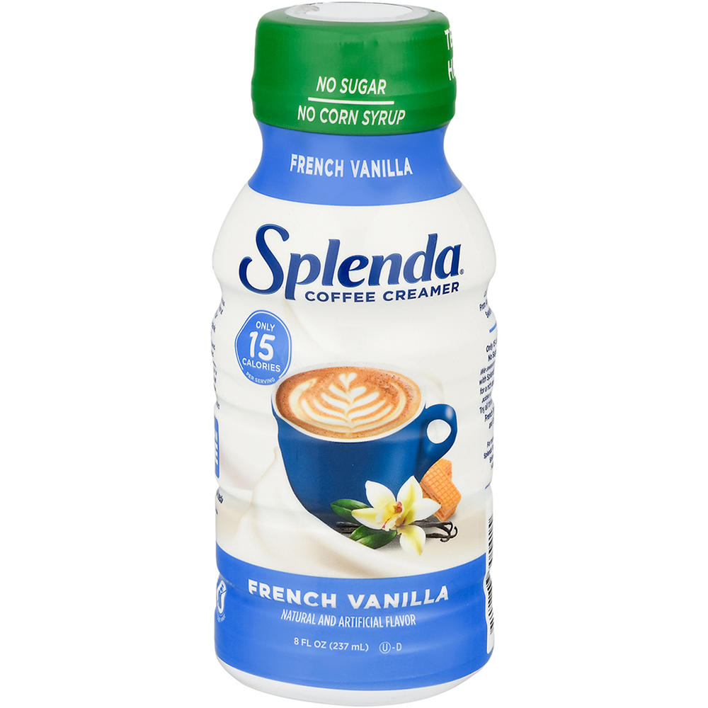 Splenda French Vanilla Liquid Coffee Creamer, 8 oz