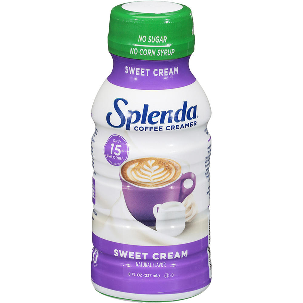 Splenda Sweet Cream Liquid Coffee Creamer, 8 oz