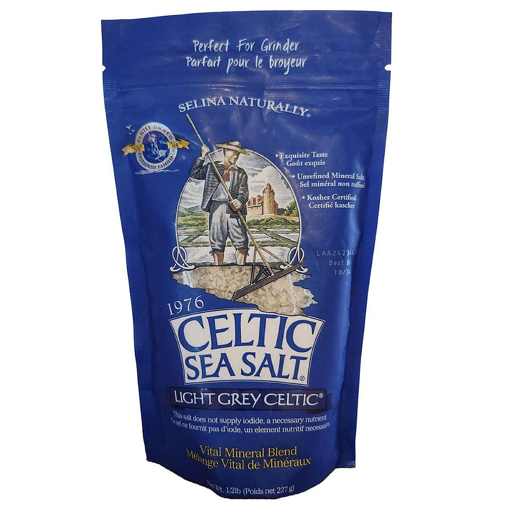 Celtic Light Grey Sea Salt, 8 oz