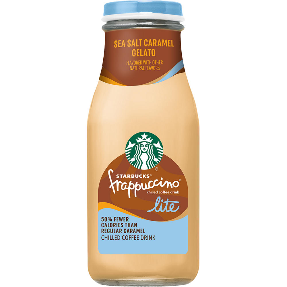 Starbucks Frappuccino Lite Chilled Coffee Drink - Sea Salt Caramel Gelato, 9.5 oz