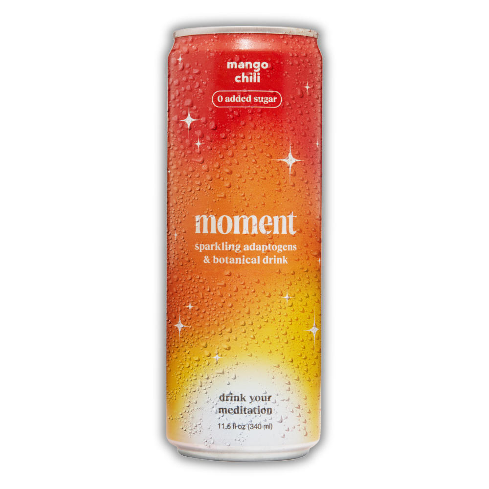 Moment Sparkling Soda - Mango Chili, 11.5 oz