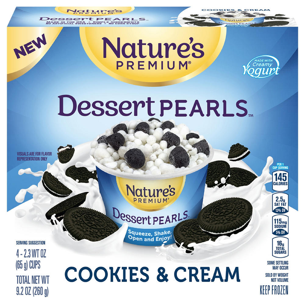 Nature's Premium Dessert Pearls - Cookies & Cream, 4 ct