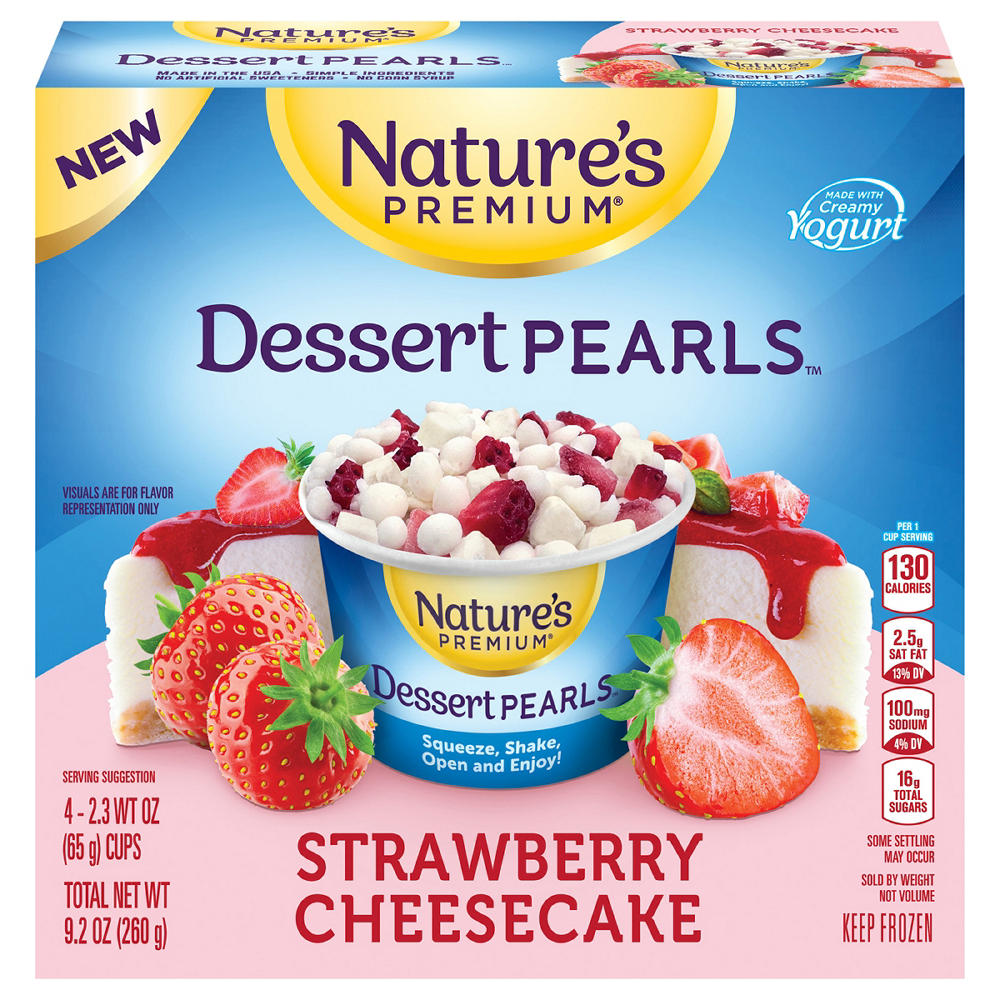 Nature's Premium Dessert Pearls - Strawberry Cheesecake, 4 ct