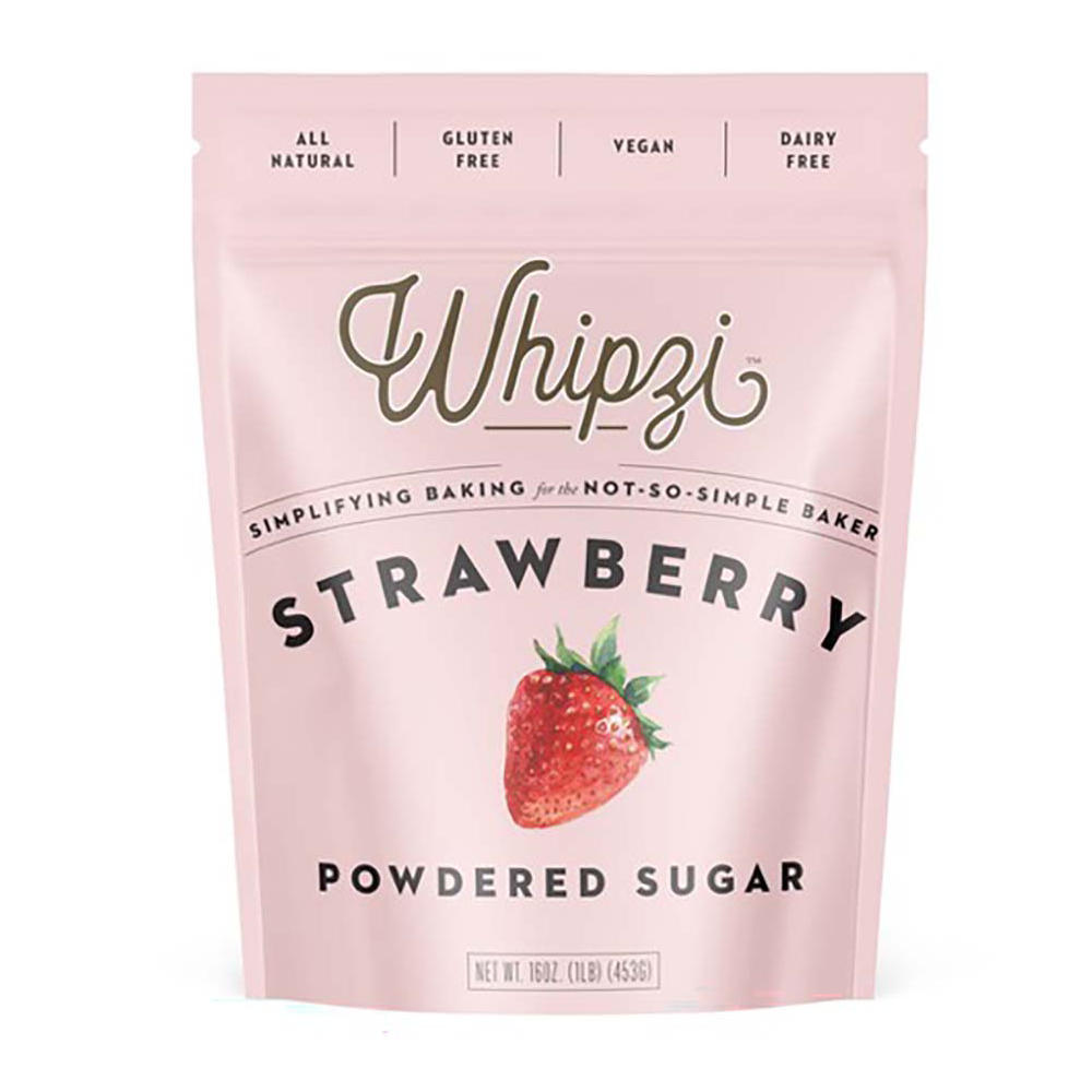 Whipzi Strawberry Powdered Sugar, 16 oz