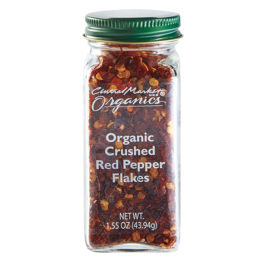 Central Market Organics Crushed Red Pepper Flakes, 1.55 oz
