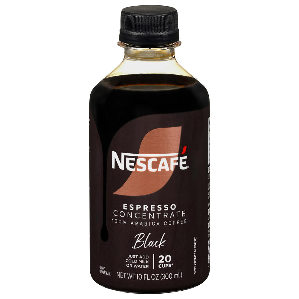 Nescafe Black Espresso Concentrate, 10 oz