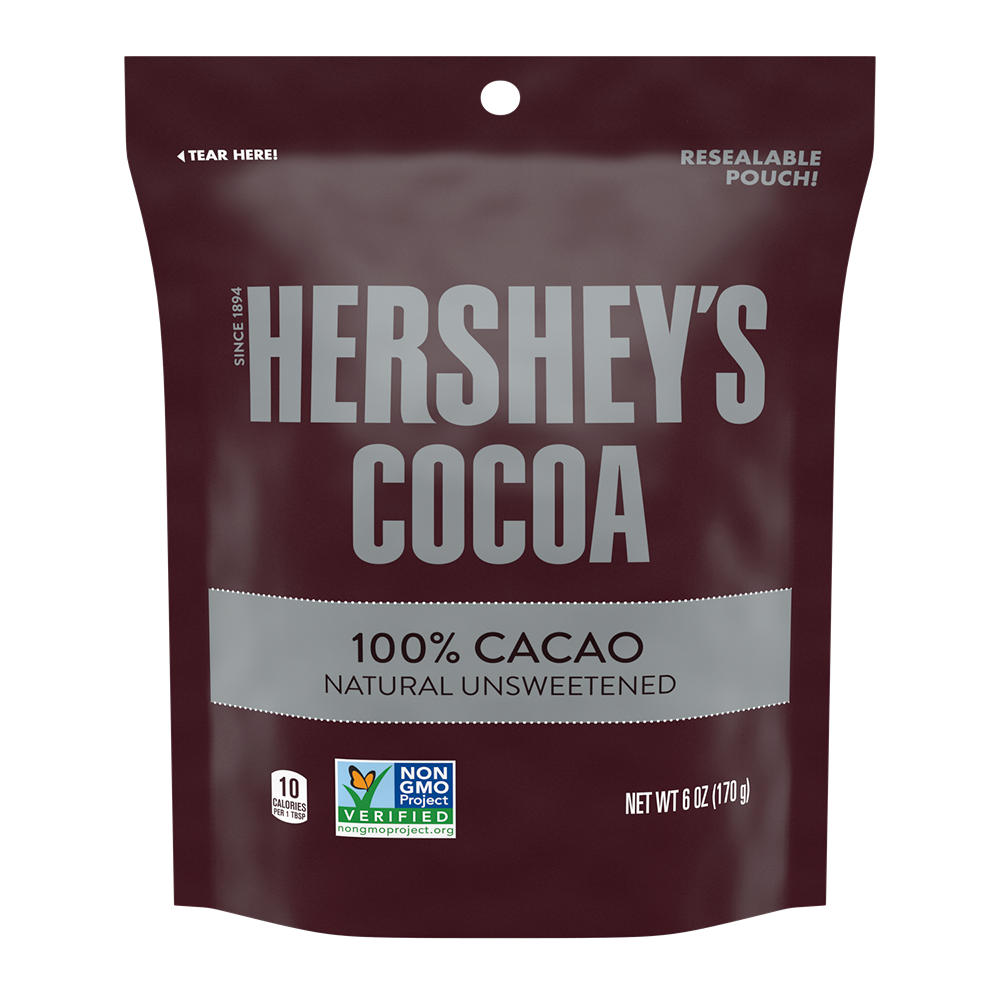 Hershey's Cocoa 100% Cacao Natural Unsweetened, 6 oz