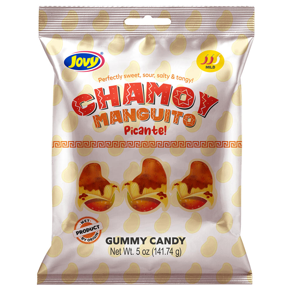 Jovy Chamoy Manguito Picante Mango Gummy Candy, 5 oz