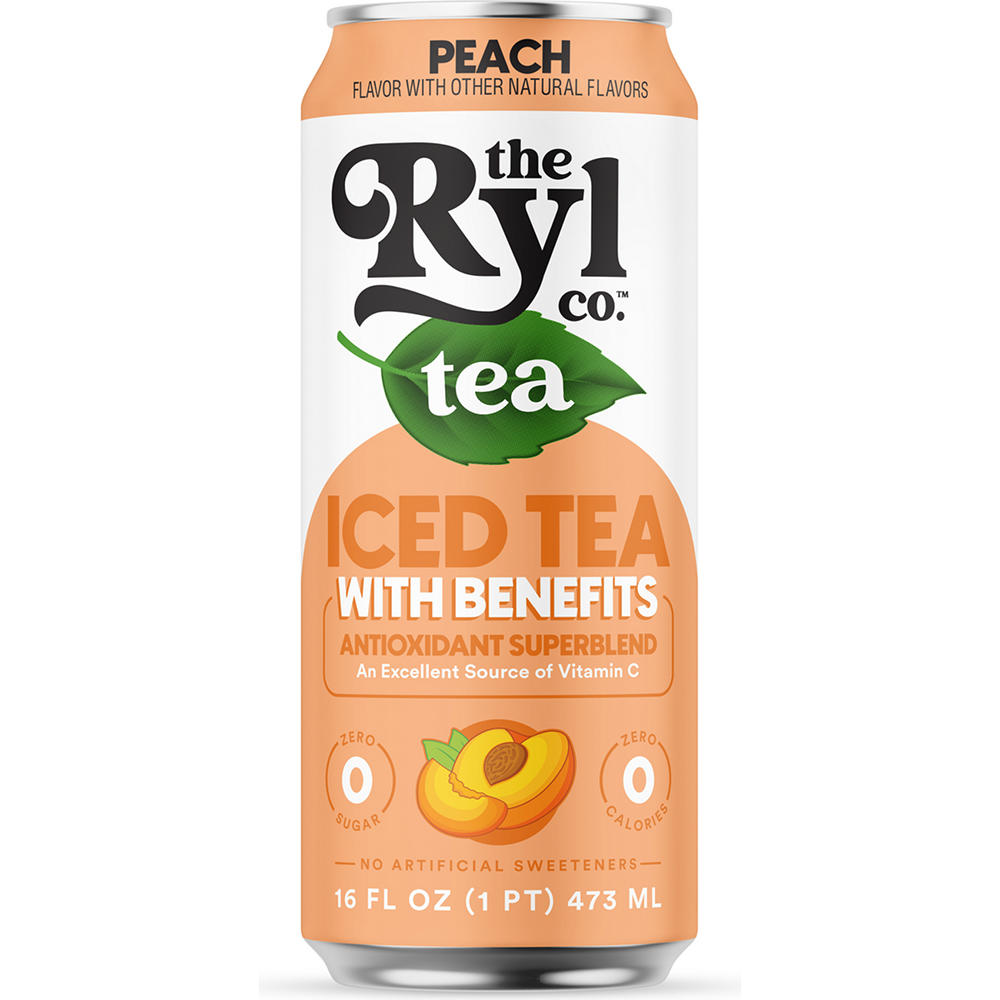 The Ryl Co. Antioxidant Superblend Iced Tea - Peach, 16 oz