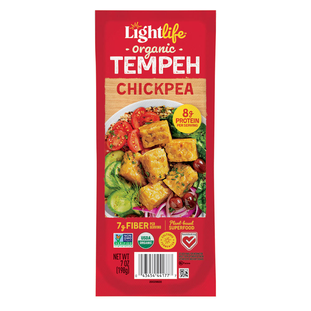 Lightlife Organic Chickpea Tempeh - 8g Protein, 7 oz