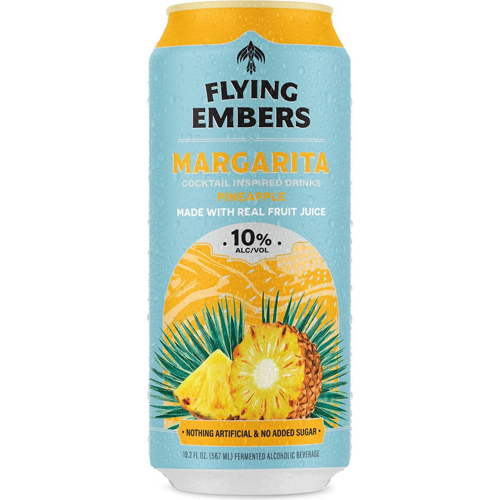 Flying Embers Pineapple Margarita Cocktail Can, 19.2 oz