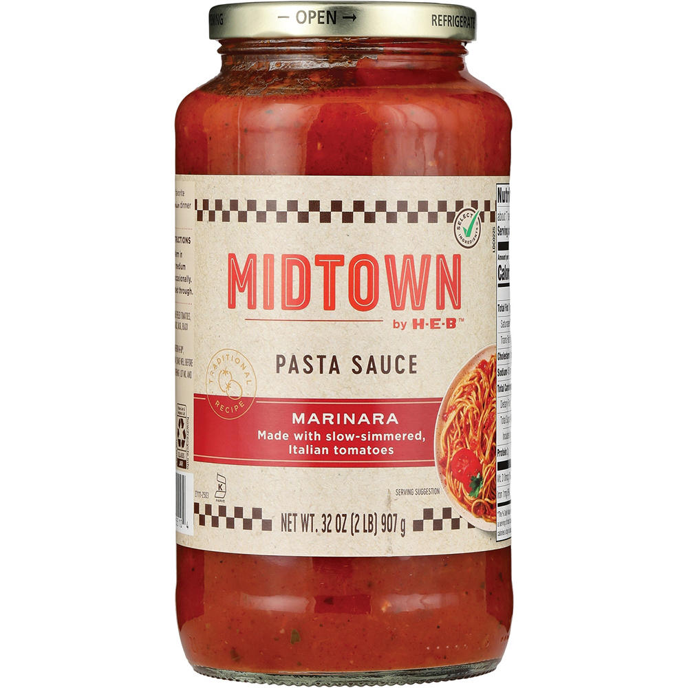 Midtown by H-E-B Marinara Pasta Sauce, 32 oz