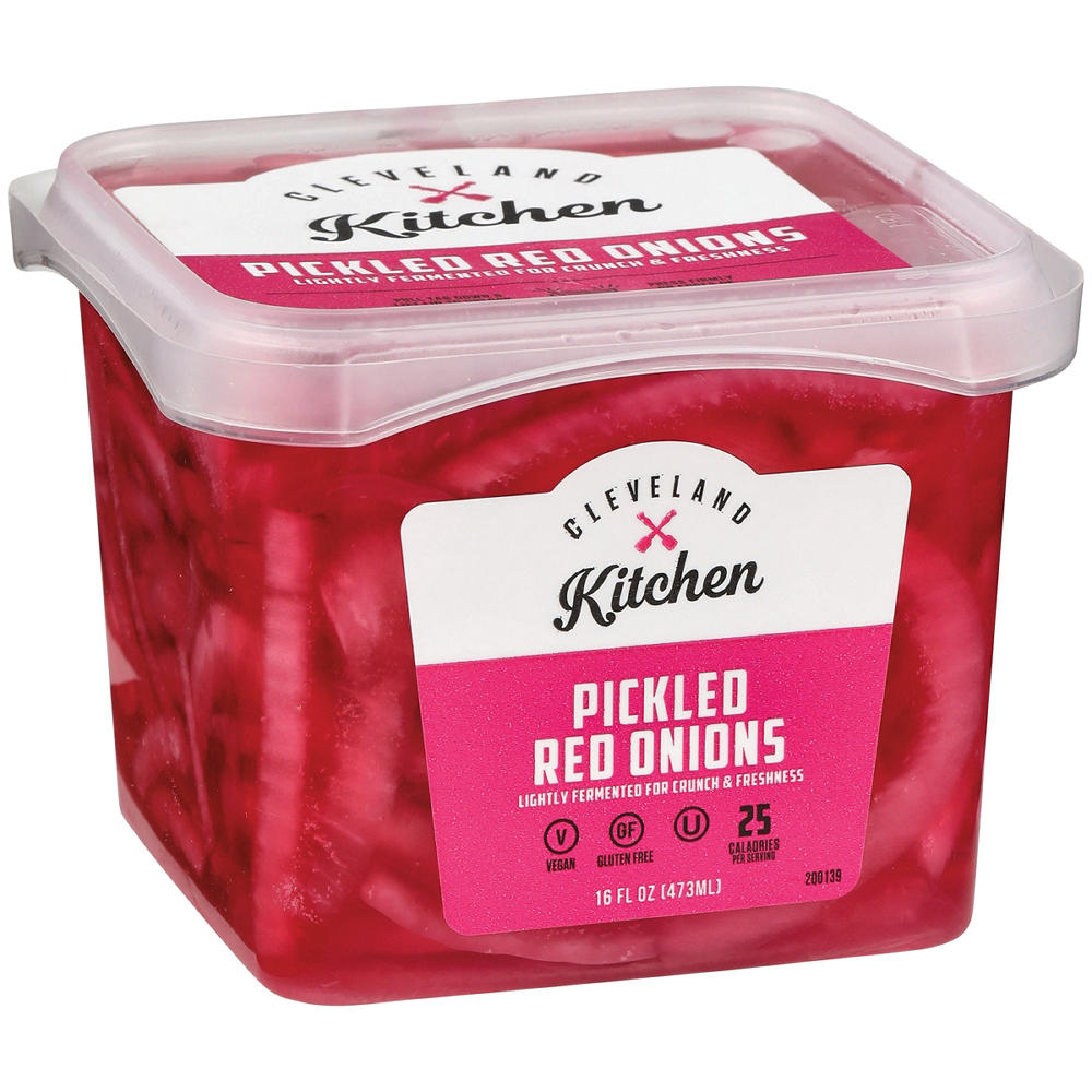 Cleveland Kitchen Pickled Red Onions, 16 oz