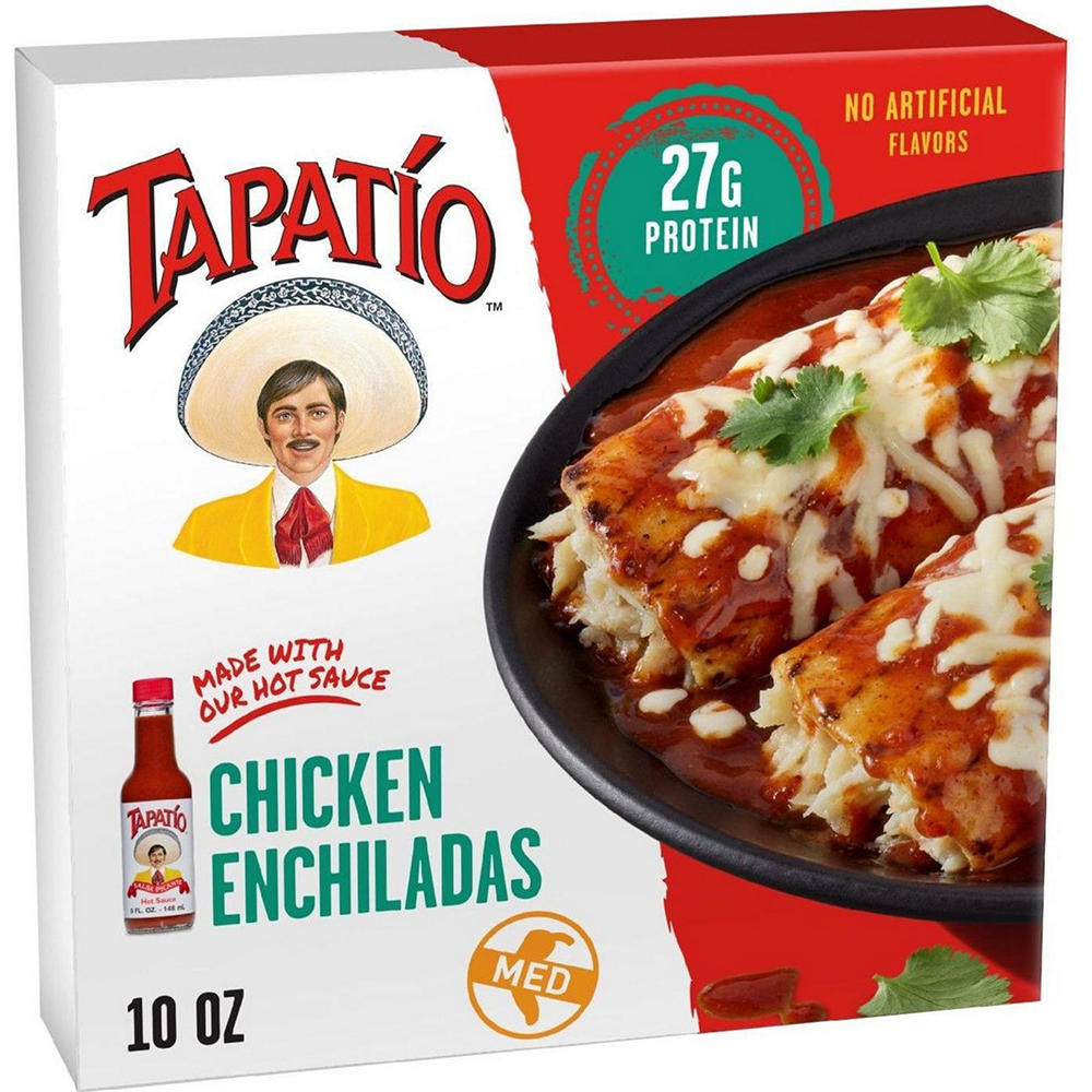 Tapatio Chicken Enchiladas Frozen Meal, 10 oz